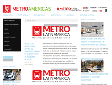 Tablet Screenshot of metroamericas.com
